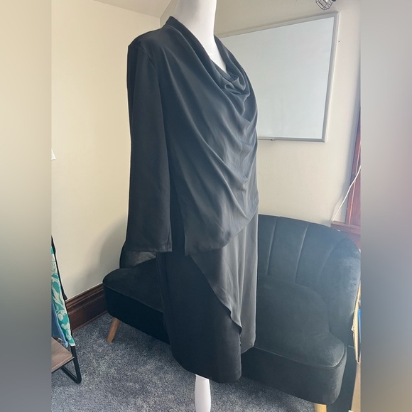 Vera Wang Drape Dress - Picture 2 of 5